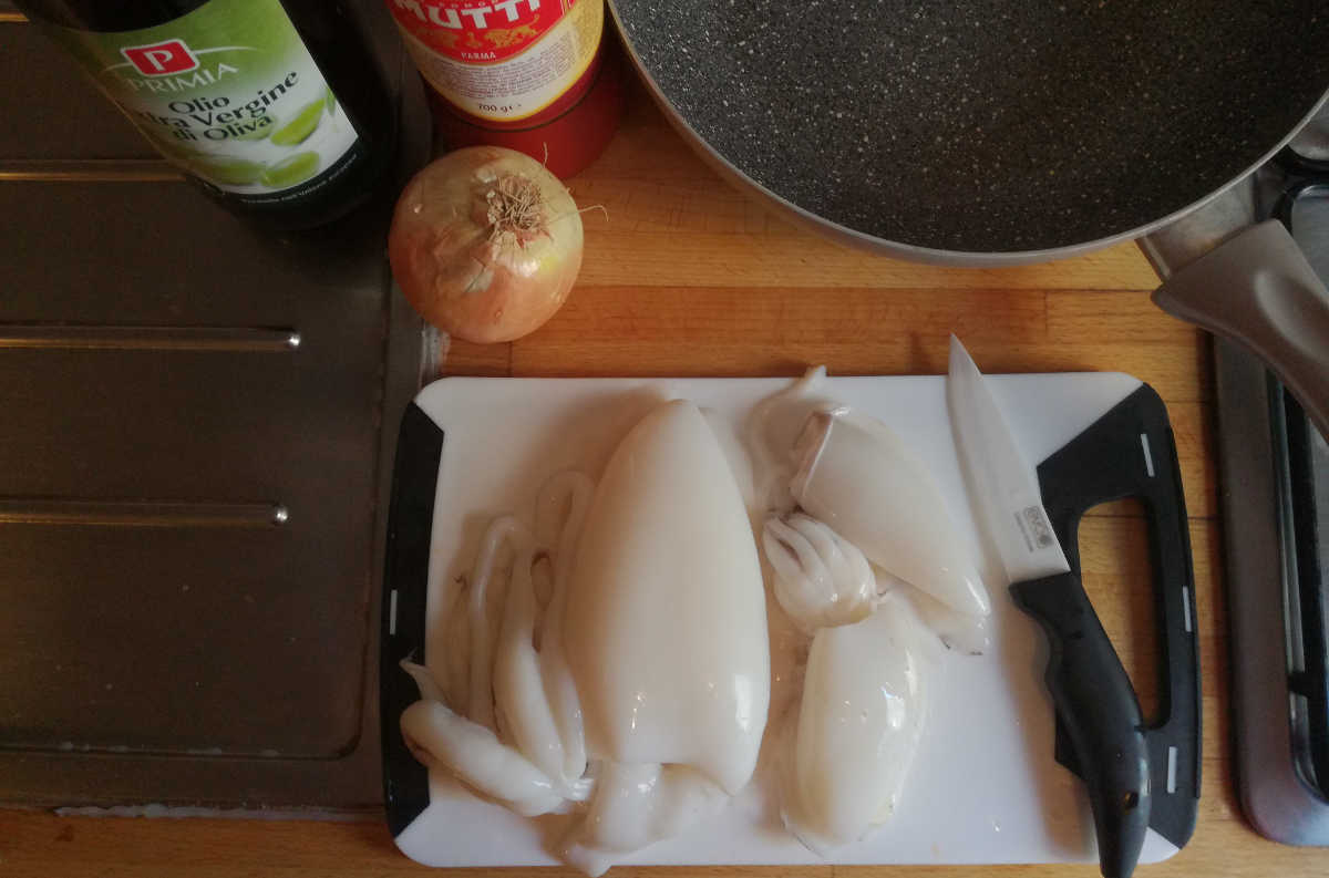 Odore di seppie in umido come le faceva mio padre
