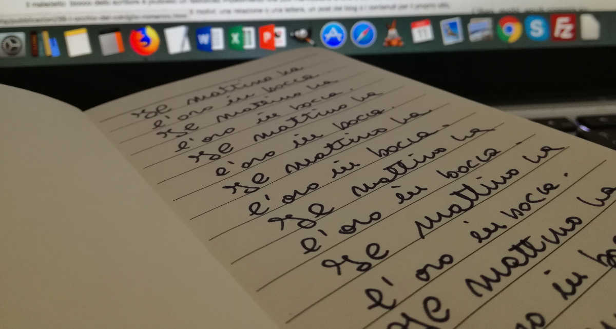 blocco dello scrittore