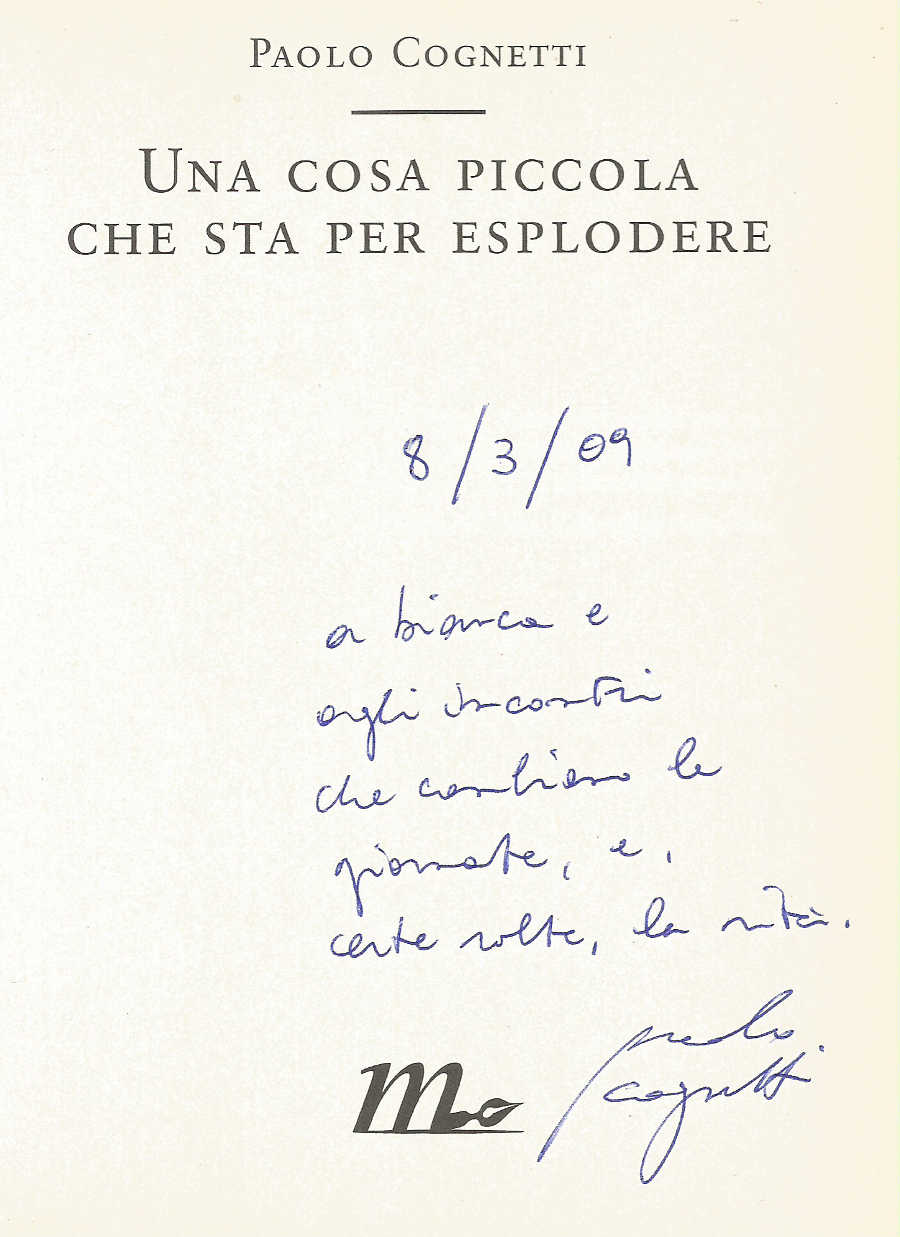 dedica paolo cognetti