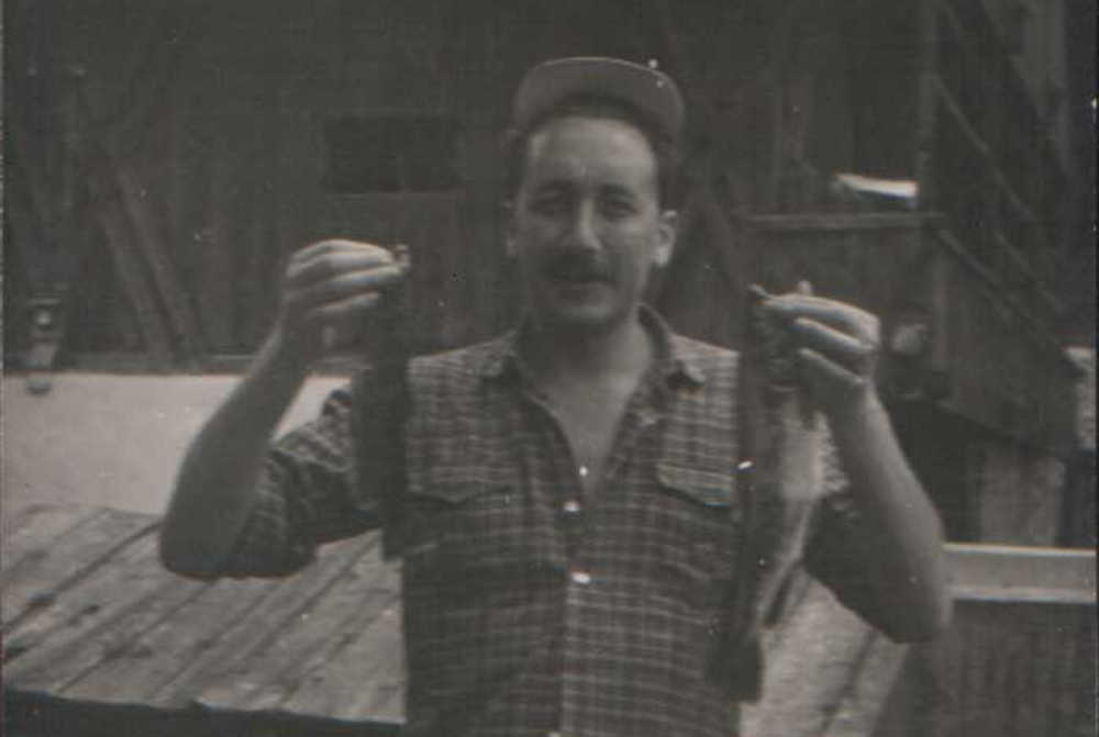 fotografia di mio padre a 22 anni