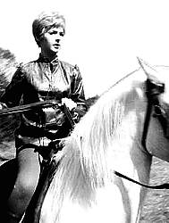 la freccia nera loretta goggi a cavallo