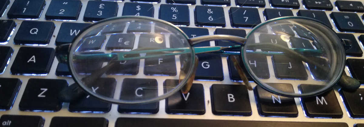 il senso della vista per la scrittura