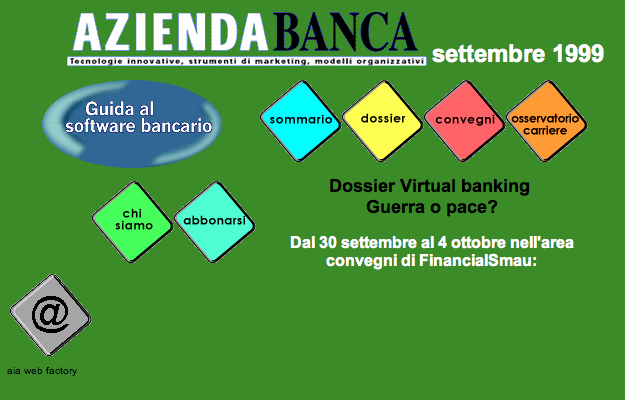 copertina aziendabanca settembre 1999
