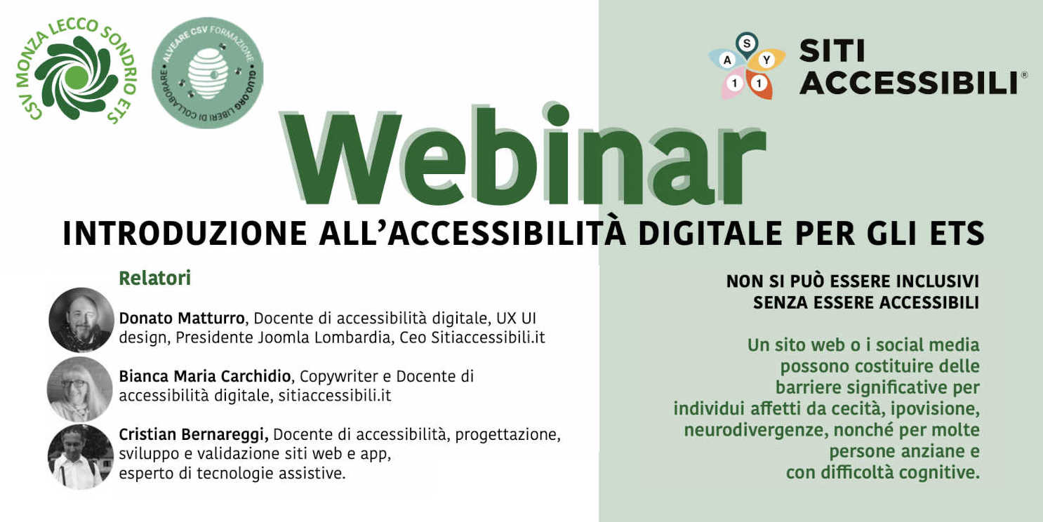 webinar csv siti accessibili ok